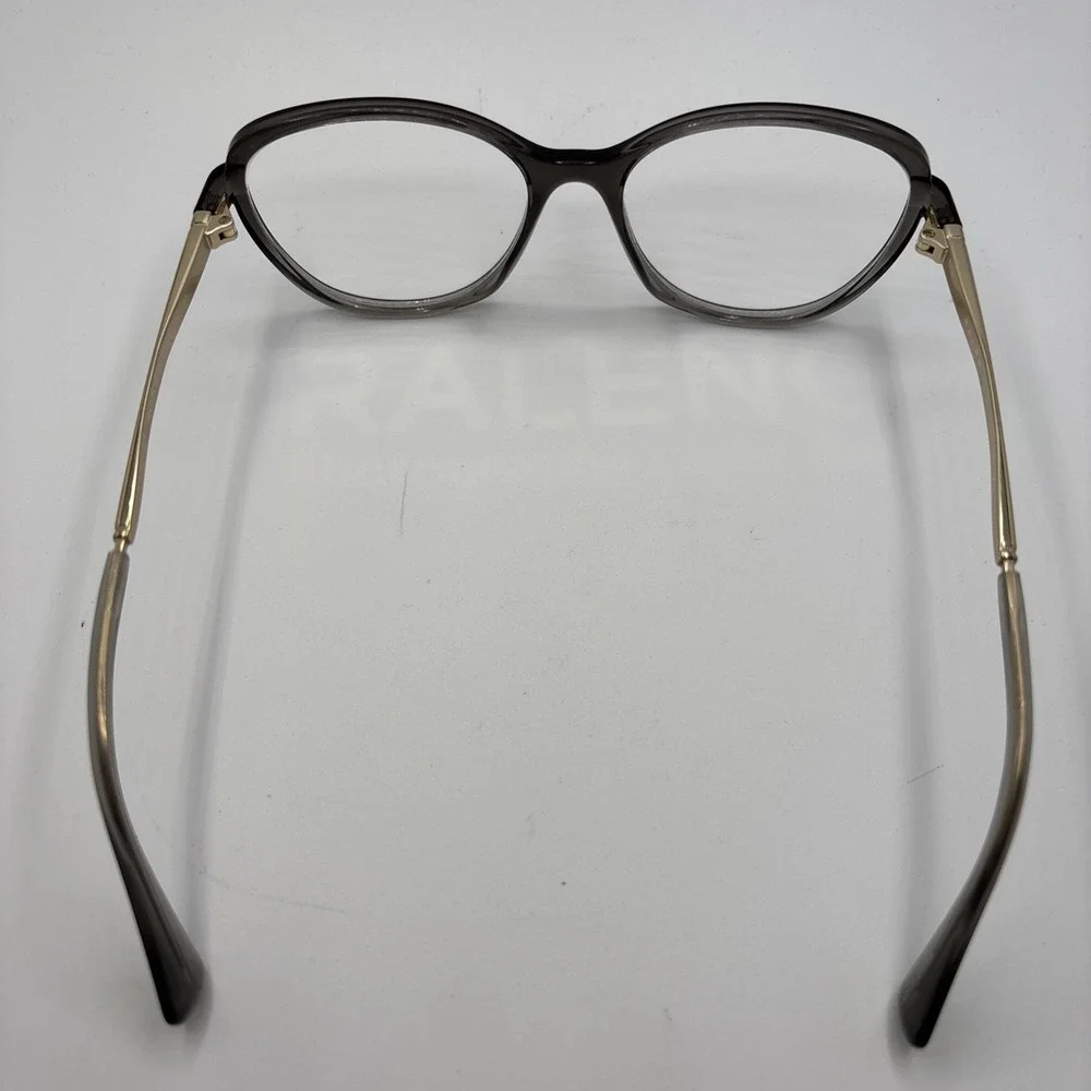 Ralph by Ralph Lauren RA7157U 6127 Transparent Grey on Shiny Gold 53-18-140 #D98